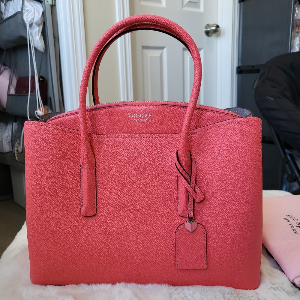 Kate  spade large margaux satchel crossbody